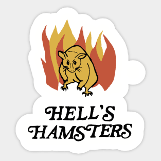 Hell's Hamsters Sticker